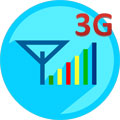 Het goedkoopste sim only internet is via het 3G netwerk